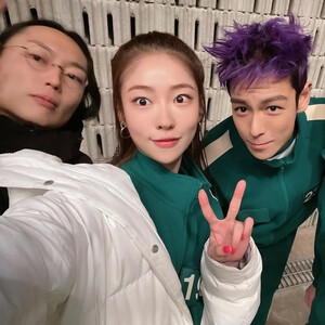 250108 Netflix Instagram Update with T.O.P - Behind the Scenes Photos of Squid Game Season 2