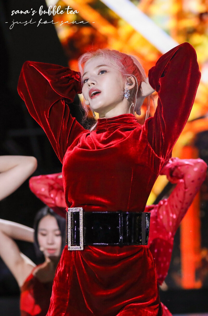 191006 TWICE Sana - SBS Super Concert documents 6