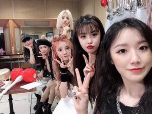 190721 INKIGAYO Twitter Update with (G)I-DLE