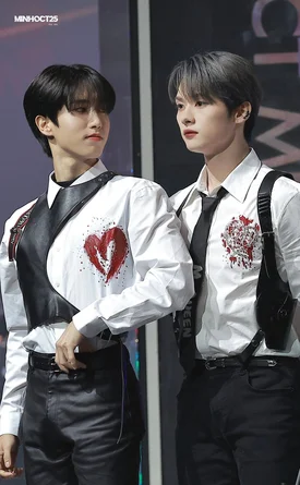 221008 Stray Kids Lee Know & Han at The Fact Music Awards 2022