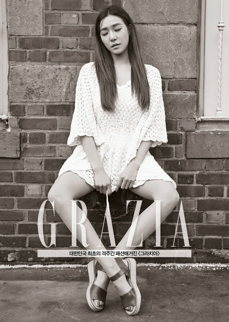 Girls Generation's Tiffany for Grazia Magazine May 2015 issue documents 4