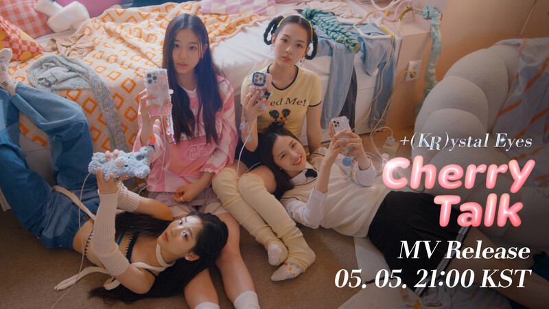 +(KR)ystal Eyes - "Cherry Talk" Music Video Release Photo documents 1