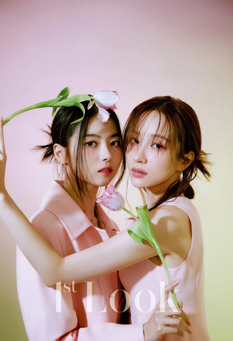 Hani & Nayoung for 1st Look Korea March 2021 Issue documents 1