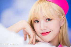 Oh My Girl Mimi - "Fall in Love" jacket shooting by Naver x Dispatch