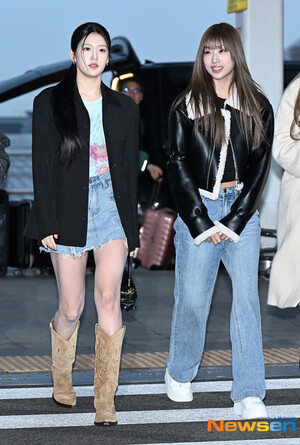 241120 Yoon Bang Jiyoon & Choi Jungeun at Incheon Airport