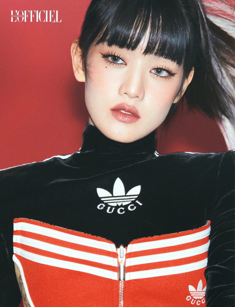 (G)-IDLE MINNIE for L'OFFICIEL Singapore x GUCCI September Issue 2022 documents 7
