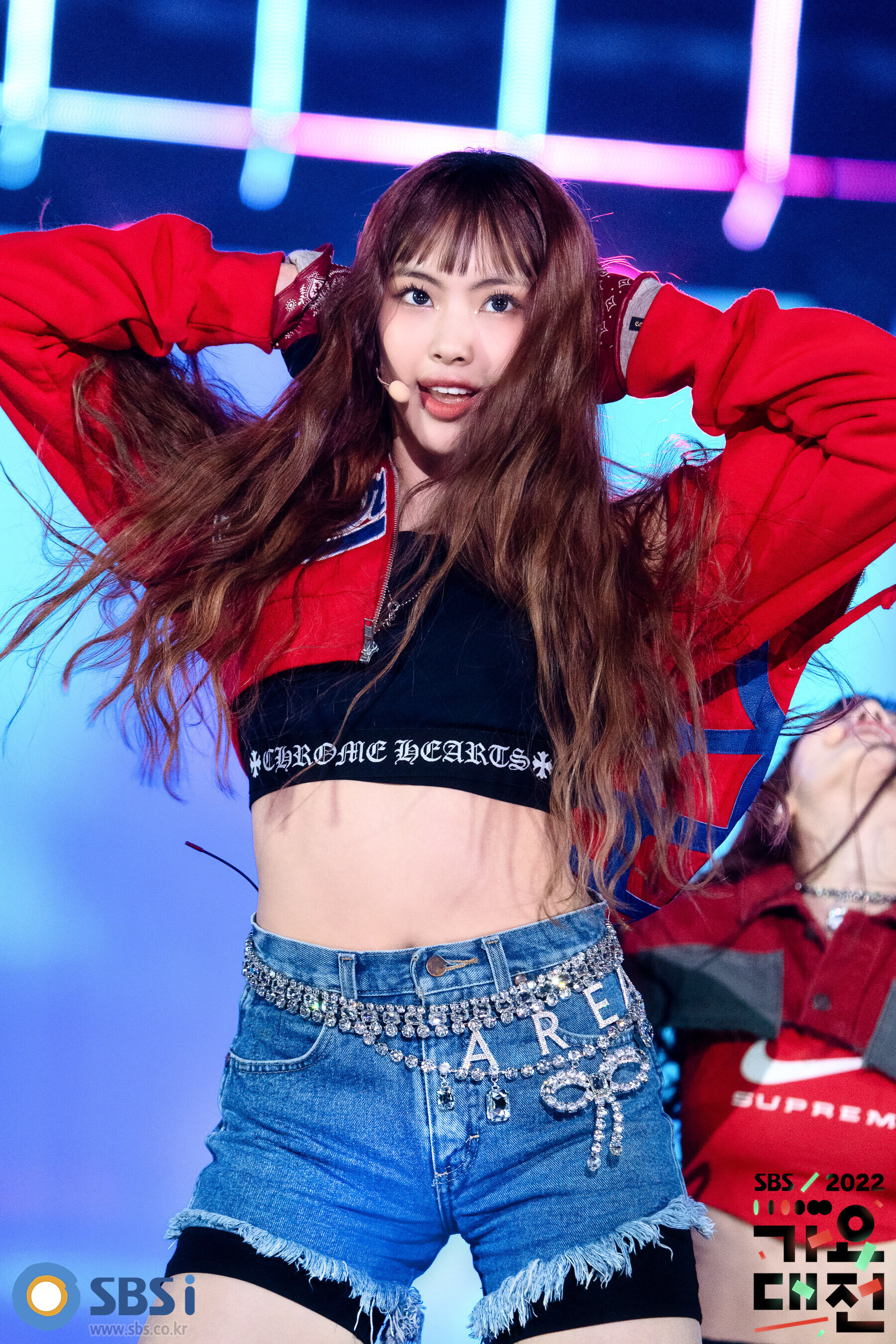 221224 Newjeans Hyein 2022 Sbs Gayo Daejeon Behind Photos Kpopping