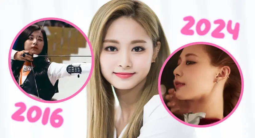 TWICE's Tzuyu Teases Solo Debut "abouTZU" and Recreates Her Viral ISAC 2016 Archery Hair Flip Moment