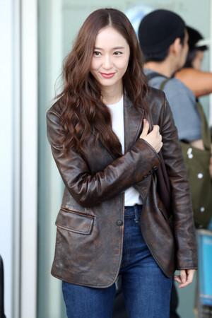 240904 Krystal at Incheon International Airport