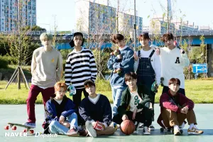 Stray Kids photoshoot by Naver x Dispatch