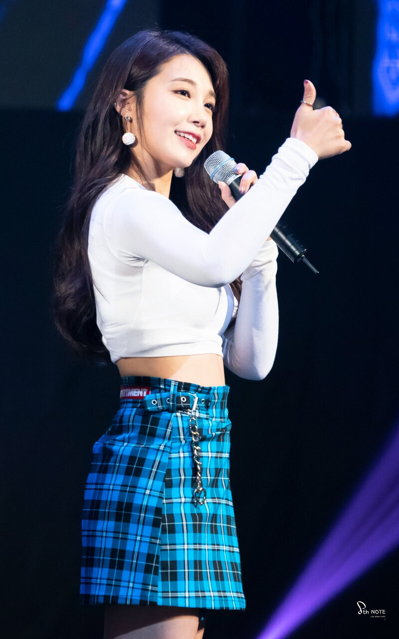 180324 Apink EUNJI at 'Jeolla High School 50th Anniversary' Celebrations documents 3