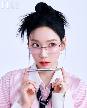 TAEYEON x Benefit Cosmetics Korea for ELLE Korea 2025 Issue