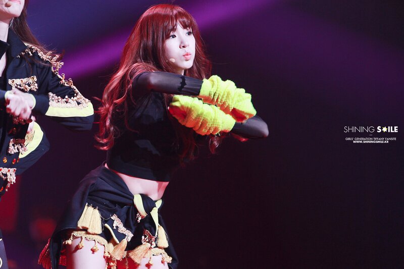 131029 Girls' Generation Tiffany at KBS Open Concert documents 8