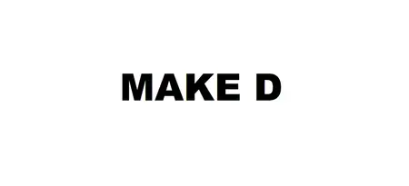 MAKE D logo