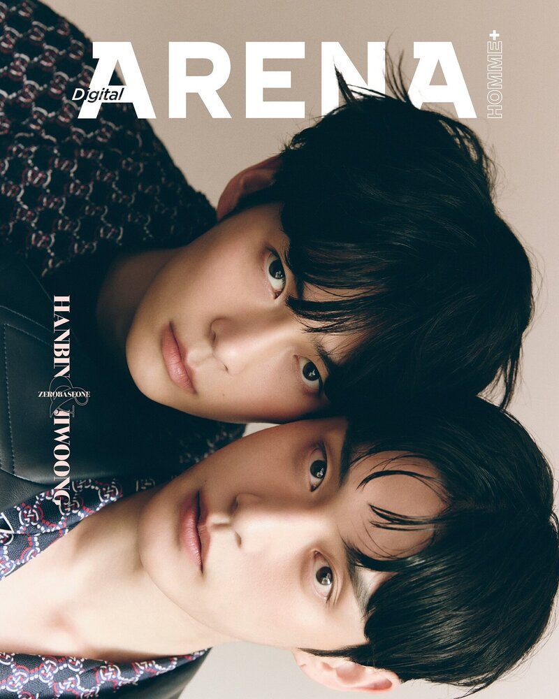 ZEROBASEONE Jiwoong and Hanbin for Arena Korea | April 2024 documents 1