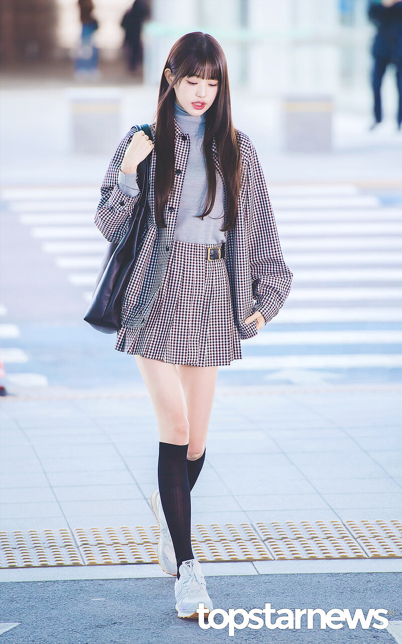 231002 IVE Jang Wonyoung - Incheon International Airport | kpopping