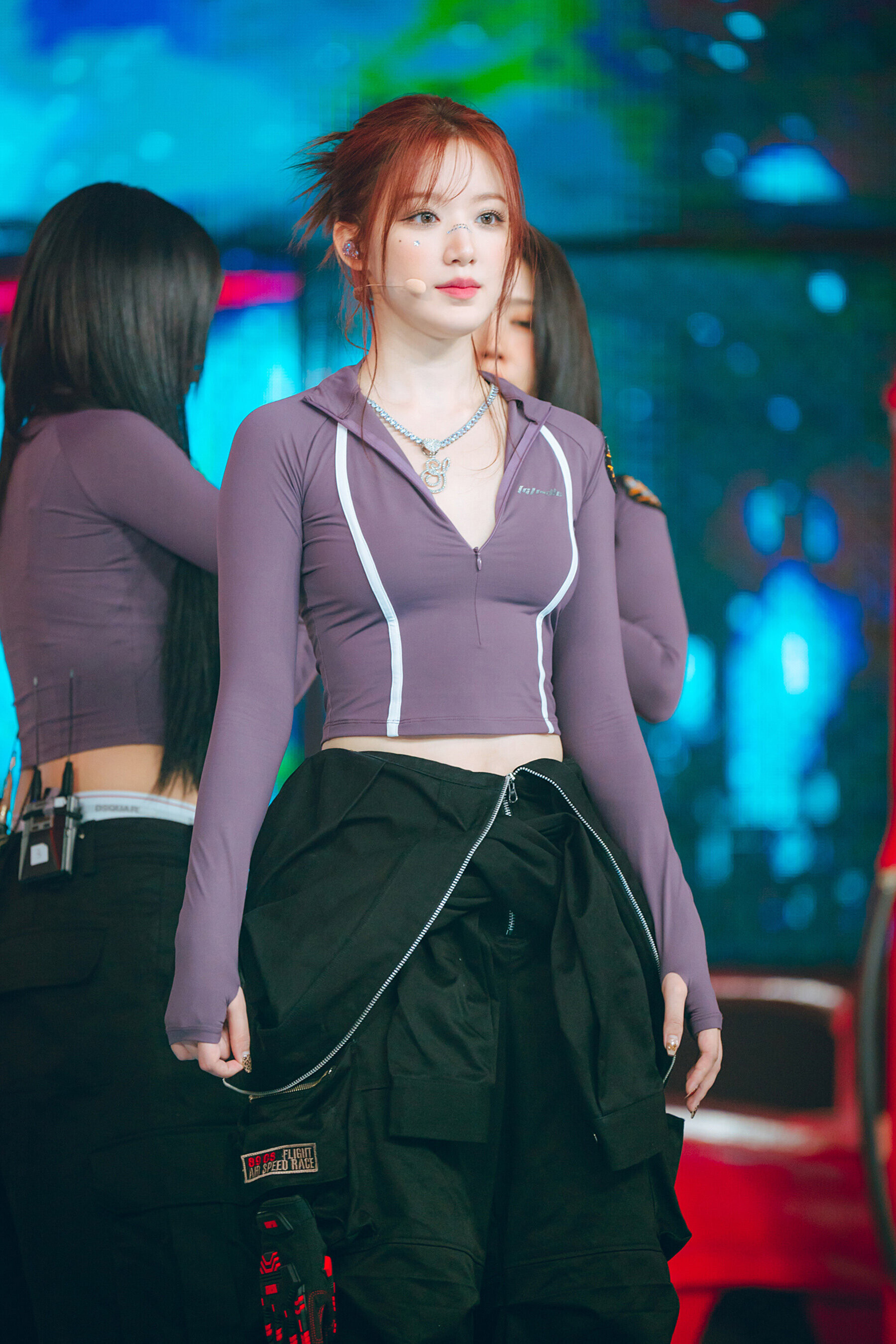 240714 Gi Dle Shuhua ‘klaxon At Inkigayo Kpopping 9132