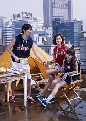 Eunjung, Nayeon, and Kim Soohyun for Spris 2011 summer collection