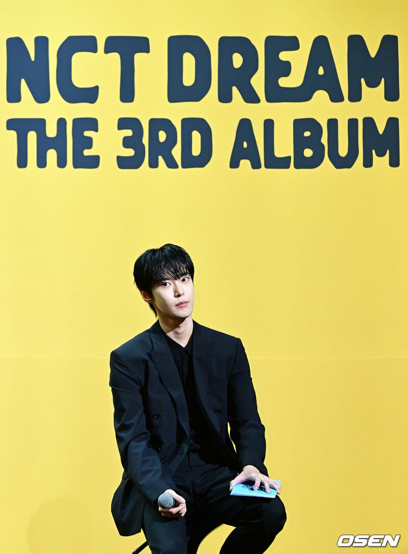 230717 NCT 127 Doyoung at 'ISTJ' Press Conference documents 2