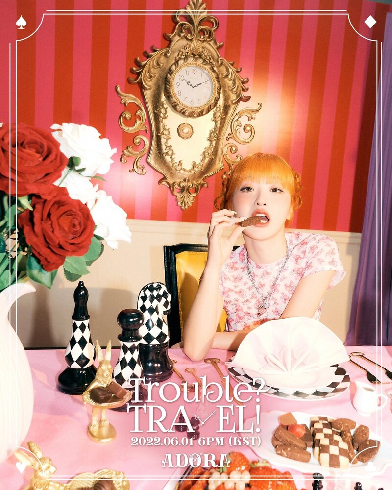 ADORA - Trouble? Travel! 3rd Digital Single teasers documents 4