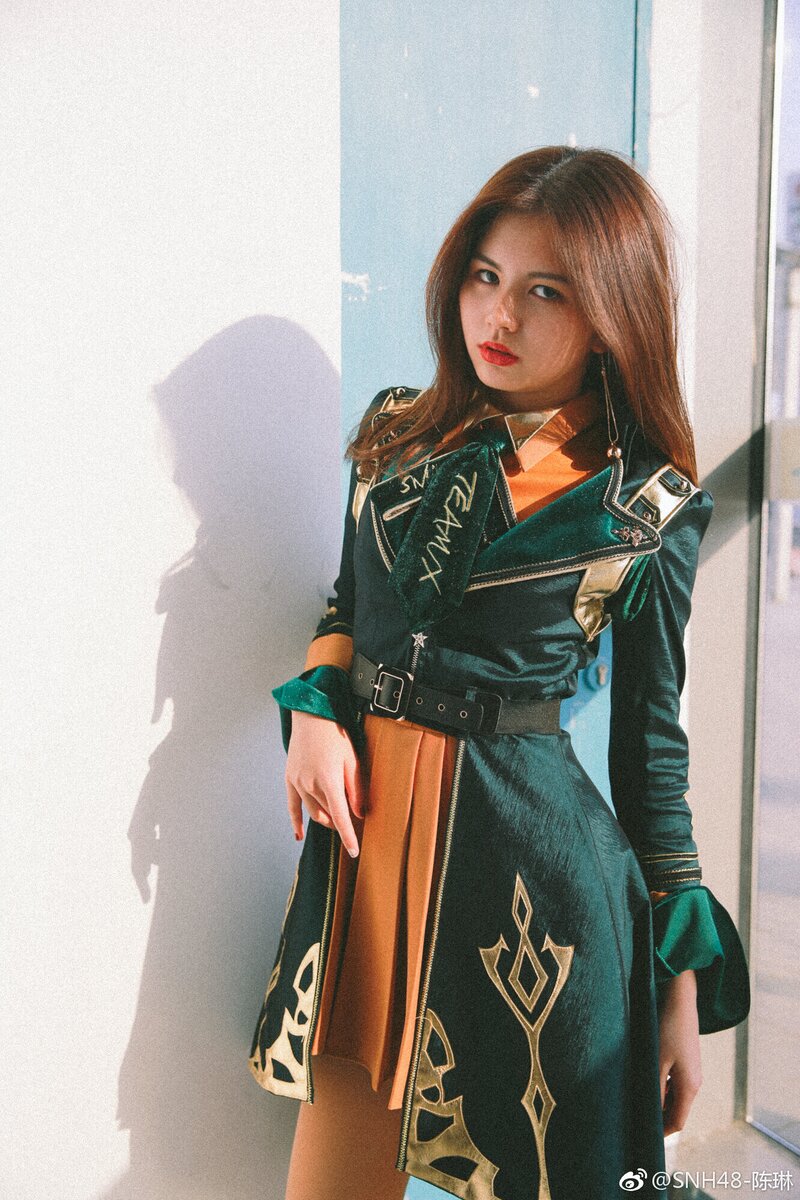SNH48 Team X Chen Lin 2018 Uniform Photoshoot documents 1