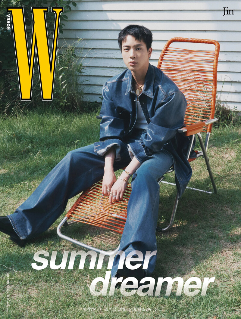 Jin for W Korea Vol. 7 July 2024 Issue documents 2