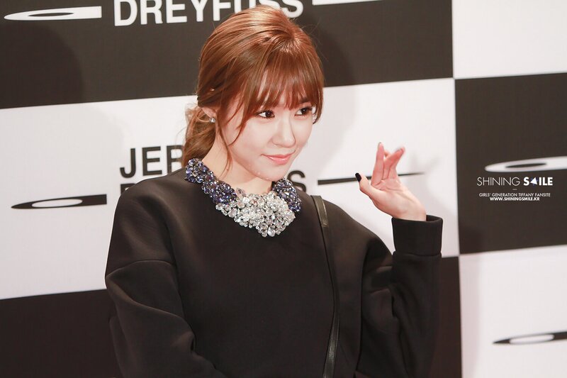 141031 Girls' Generation Tiffany at Jerome Dreyfuss Flagship Store Open Party documents 8