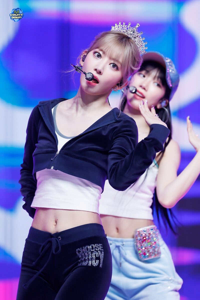 240912 LE SSERAFIM Sakura - 'CRAZY' at M COUNTDOWN documents 4