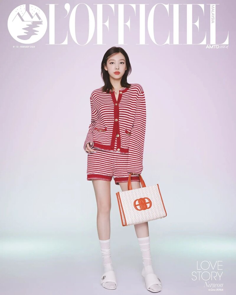 NAYEON x BONIA for L'Officiel Malaysia - February 2024 Issue documents 1