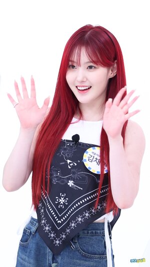 240604 MBC Naver Post - Kep1er Chaehyun - Weekly Idol On-site Photos