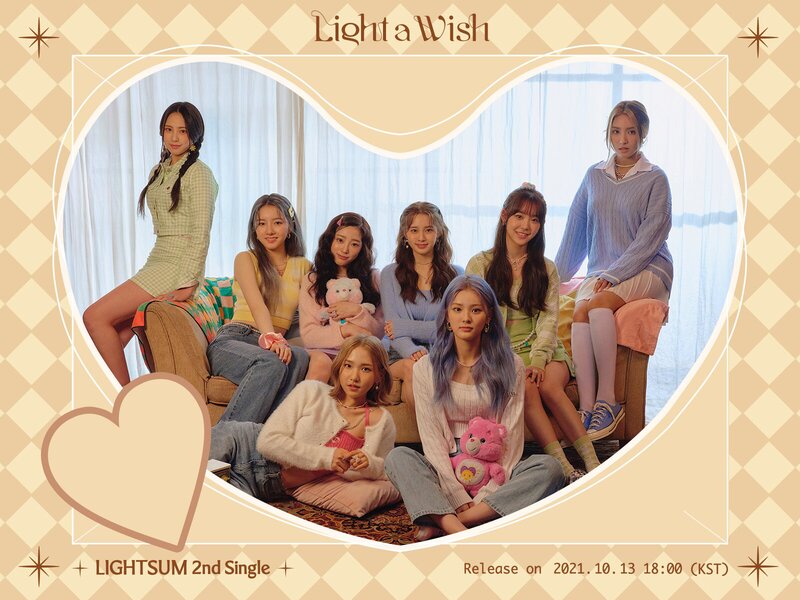 LIGHTSUM 2nd Single "Light a Wish" Concept Image documents 9