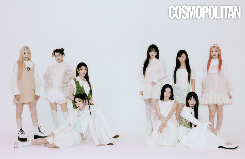 Kep1er for Cosmopolitan Korea December 2022 Issue documents 1