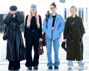 241108 aespa at Incheon Airport