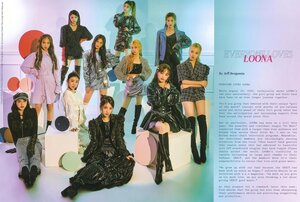 LOONA for e.L.e Magazine August 2020 issue (SCANS)