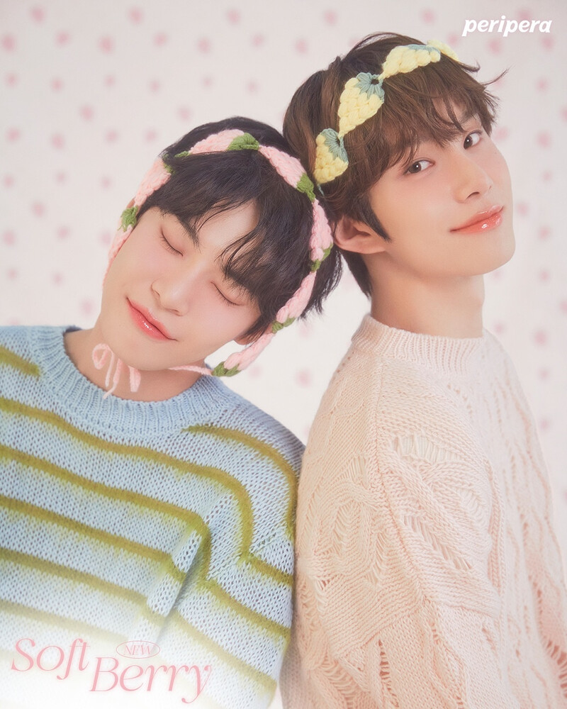 NCT Doyoung and Jungwoo for Peripera Soft Berry collection documents 1