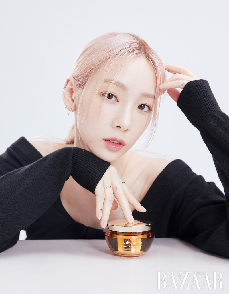 Taeyeon for Harpers Bazaar x Sulwhasoo September 2021 documents 4