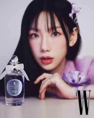 SNSD Taeyeon for W Korea February 2024 issue