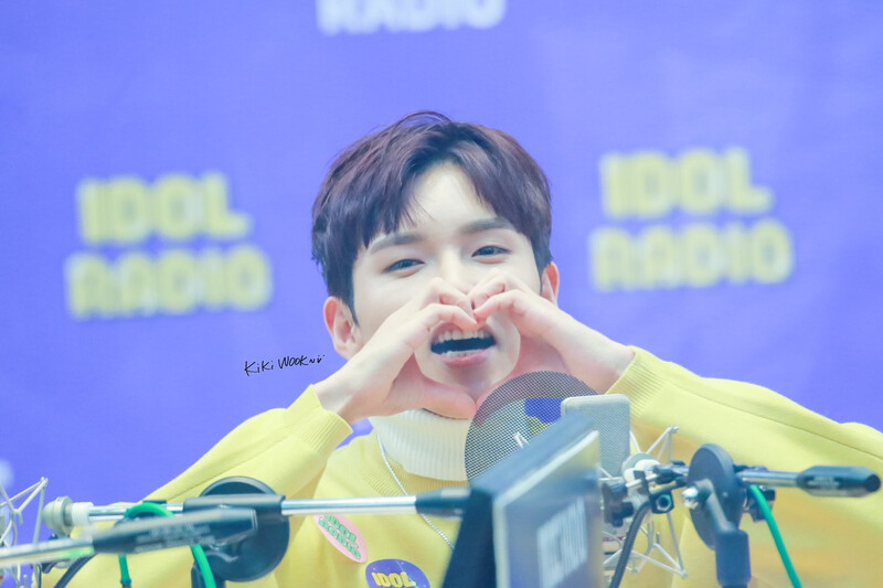 190108 Ryeowook at Idol Radio documents 8