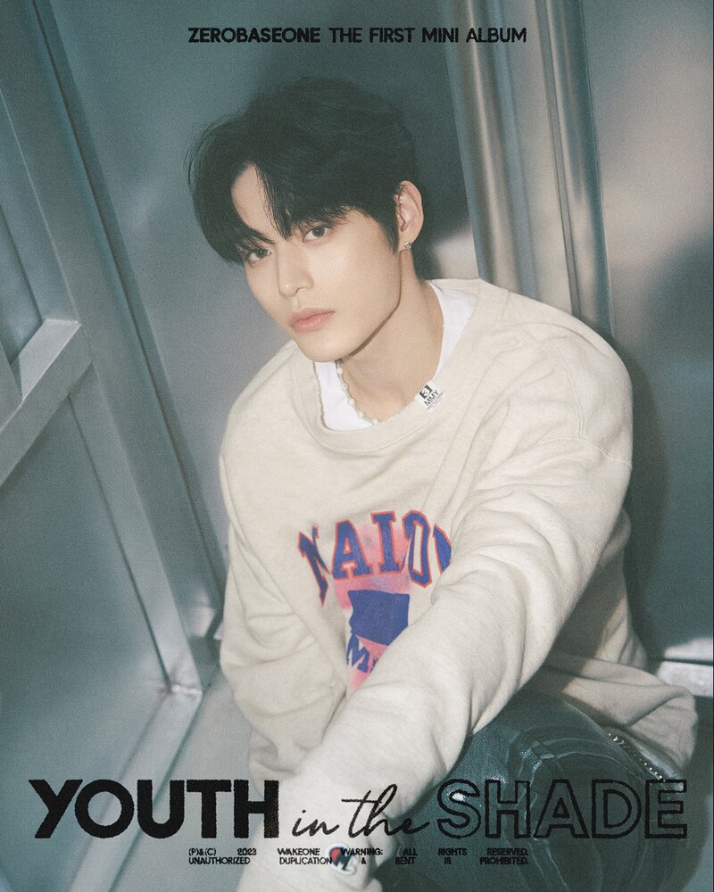 ZB1 'Youth In The Shade' concept photos documents 2