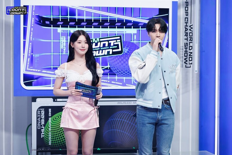 230831 MC Miyeon with Special MC Johnny at M Countdown documents 7