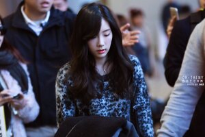 150105 Girls' Generation Taeyeon at Incheon Airport