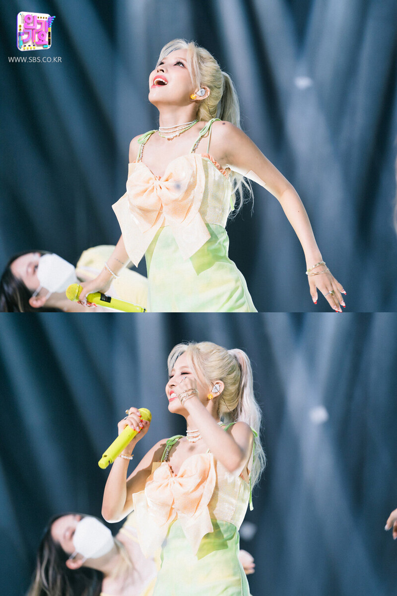 210718 (G)I-DLE Soyeon 'BEAM BEAM' at Inkigayo documents 8