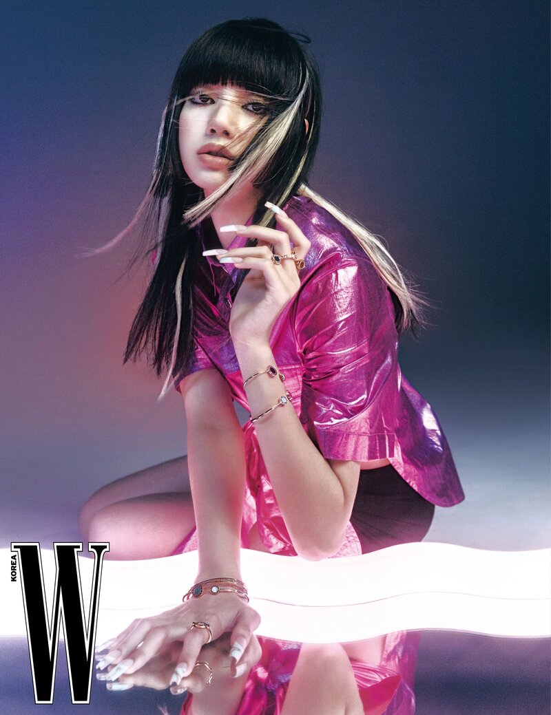 LISA for WKorea Cool Retro - August 2021 Issue documents 4