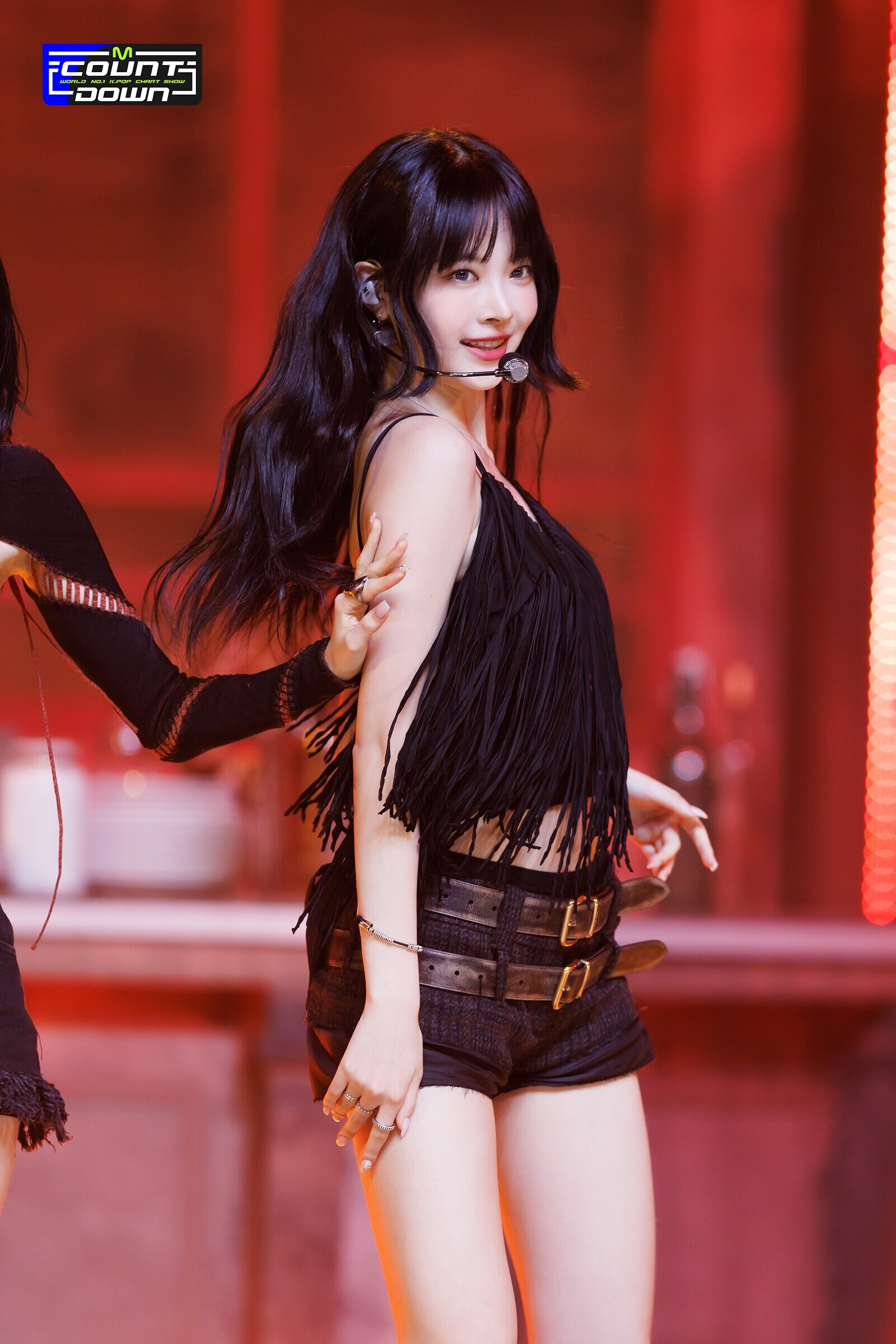 230504 LE SSERAFIM Eunchae 'UNFORGIVEN' at M Countdown | kpopping