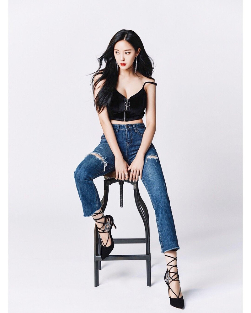 Hyomin for GGPX 2018 Fall Denim Collection documents 2