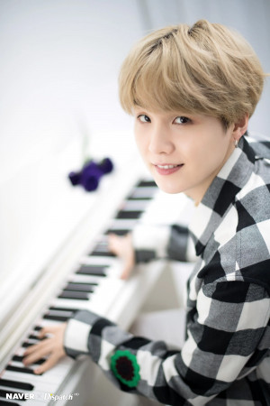 BTS' Suga - White Day special photo shoot by Naver x Dispatch