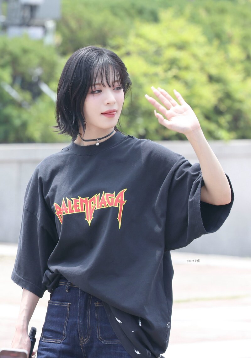 230623 fromis_9 Chaeyoung - Music Bank Mini Fan Meeting documents 7