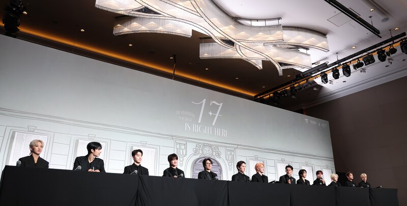 240429 SEVENTEEN - SEVENTEEN BEST ALBUM '17 IS RIGHT HERE' Press Conference documents 7