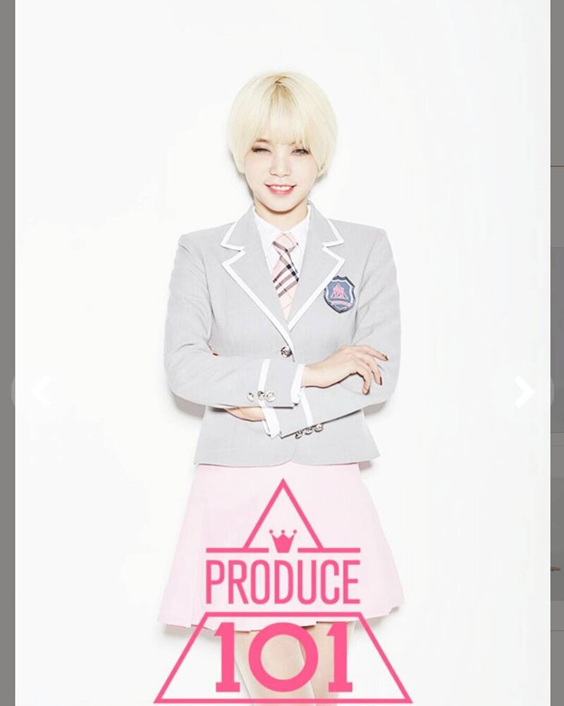 Kim Minji Produce 101 profile photos documents 1