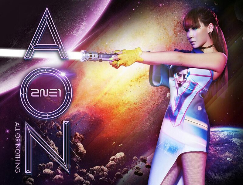 2NE1 2014 world tour 'All Or Nothing' promo photos documents 5